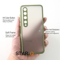 Skóra czuć matowy silikonowy twardy futerał na telefon dla Xiaomi mi 9 10 11 lite 5G Ne 11i mi11 pro A3 10T odporny na wstrząsy zderzak tylna okładka 5